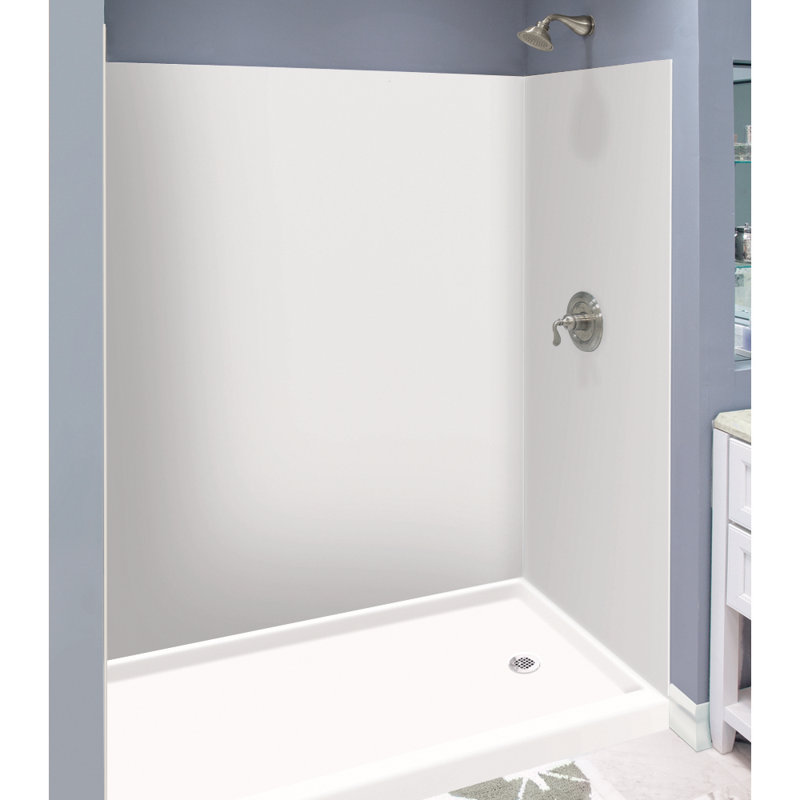 Transolid 60" W x 72" H Framed Rectangle Shower Stall and Base Included